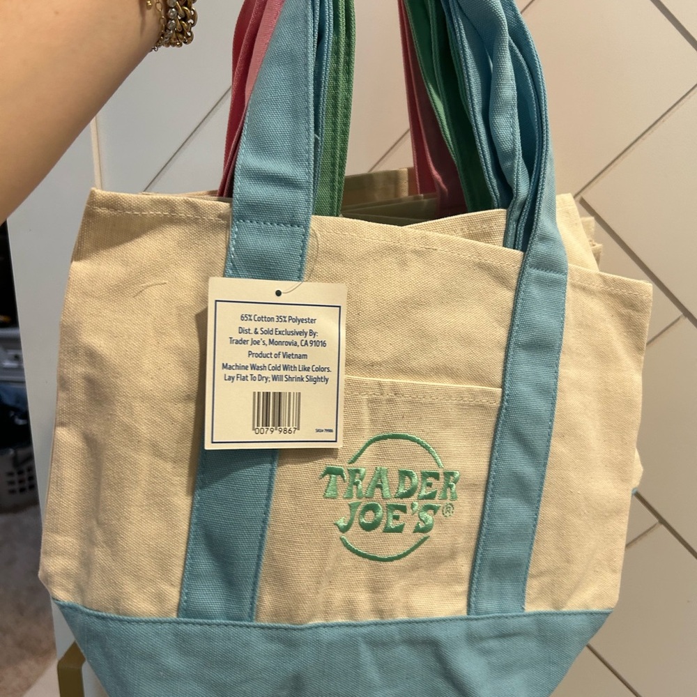 Bundle of 3 Trader Joe’s mini totes